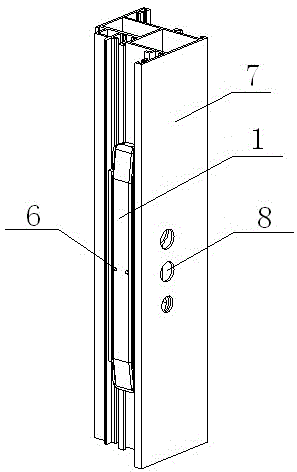 A transmission lock for a casement window