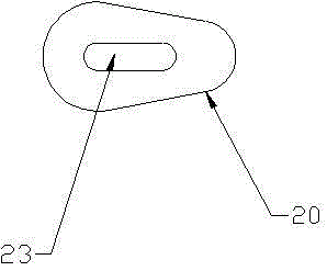 Clamping device for roller brake of hoisting mechanism of hoist