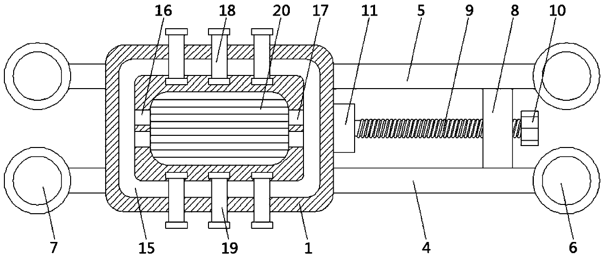 Small household transformer with tidy winding arrangement and convenient position adjustment