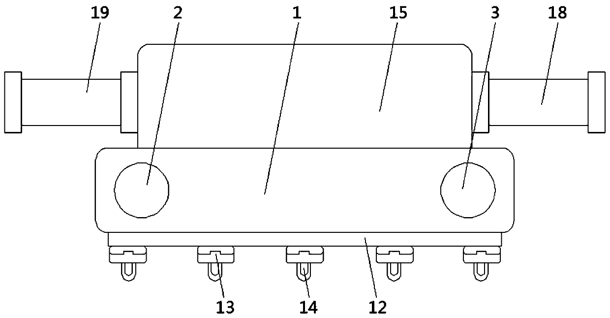 Small household transformer with tidy winding arrangement and convenient position adjustment