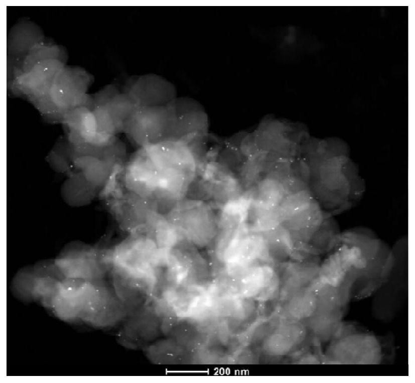 Reduced polyamide material and supported nano metal catalyst and preparation method and application thereof