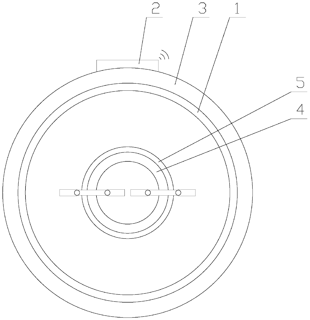 An intelligent electromagnetic heating device with good heating effect and its control system