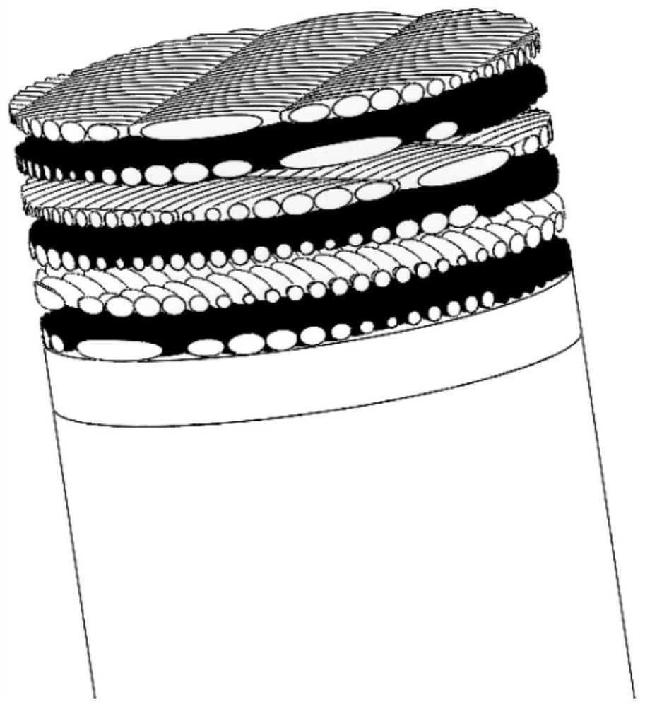 Novel thermal barrier coating with high heat-insulating property and preparation process of novel thermal barrier coating