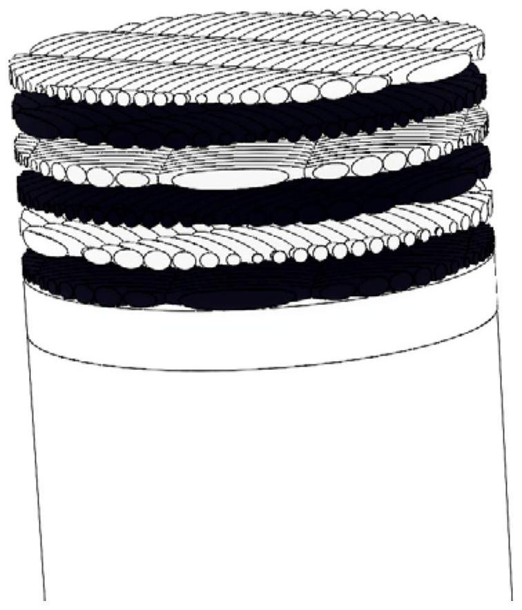 Novel thermal barrier coating with high heat-insulating property and preparation process of novel thermal barrier coating