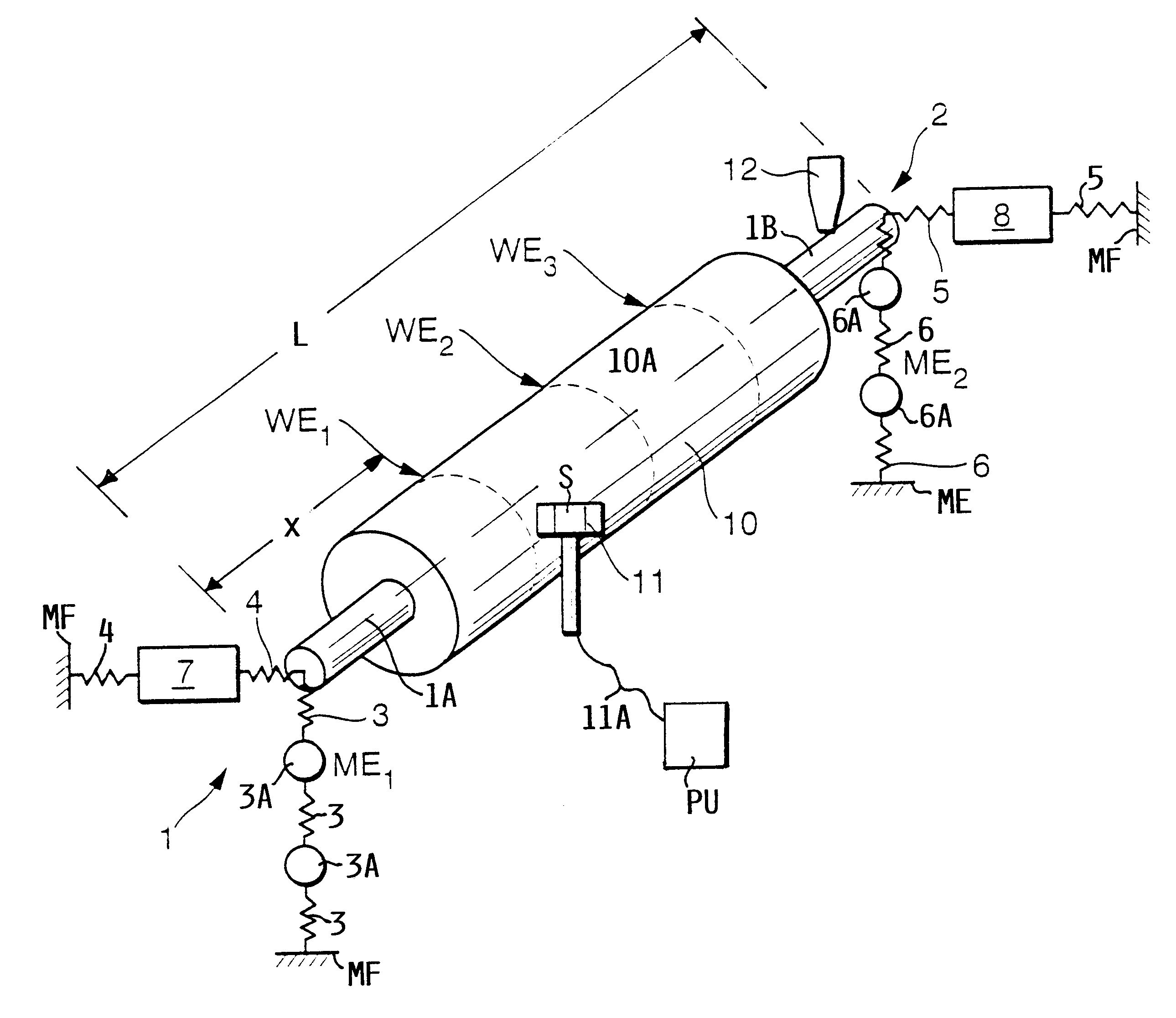 Ascertaining information for compensating an unbalance of elastic rotors