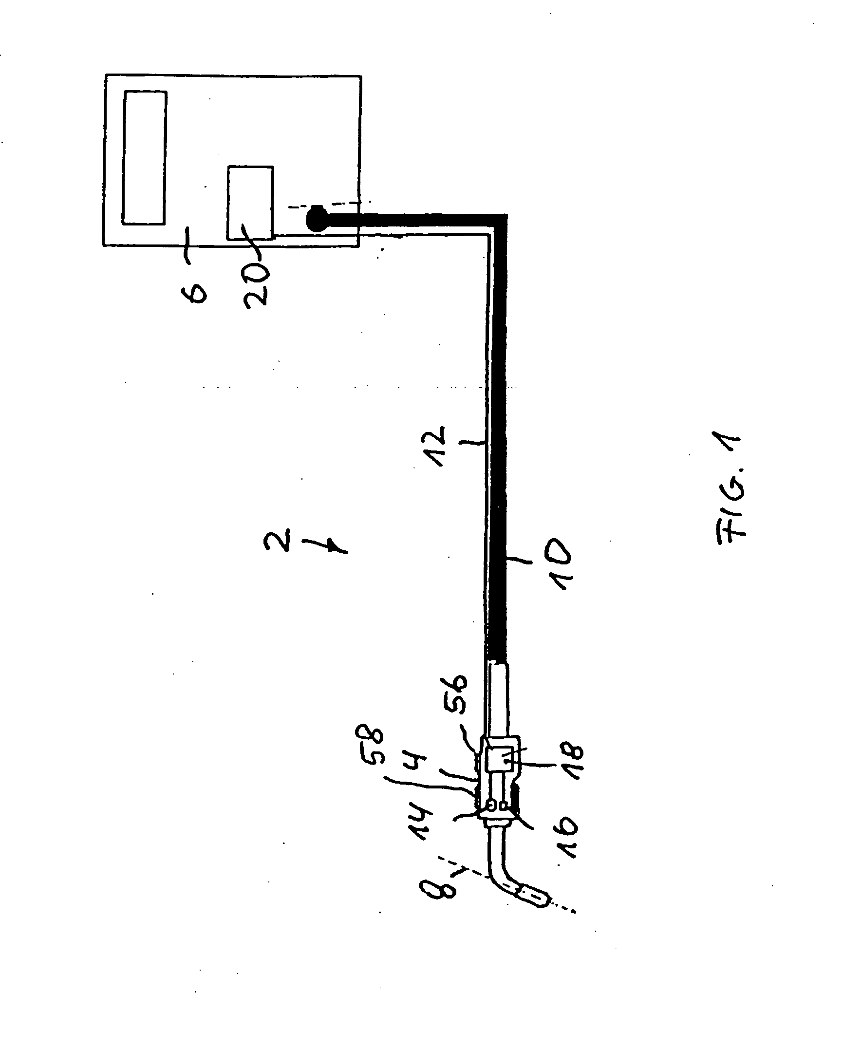 Device for carrying out a joint, separation, or suface treatment process, particularly a welding process