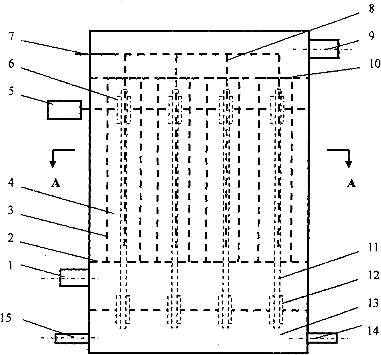 Device for removing harmful gas from airflow