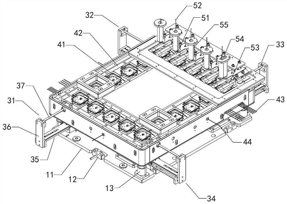 On-line heating device of IGBT (Insulated Gate Bipolar Translator) module