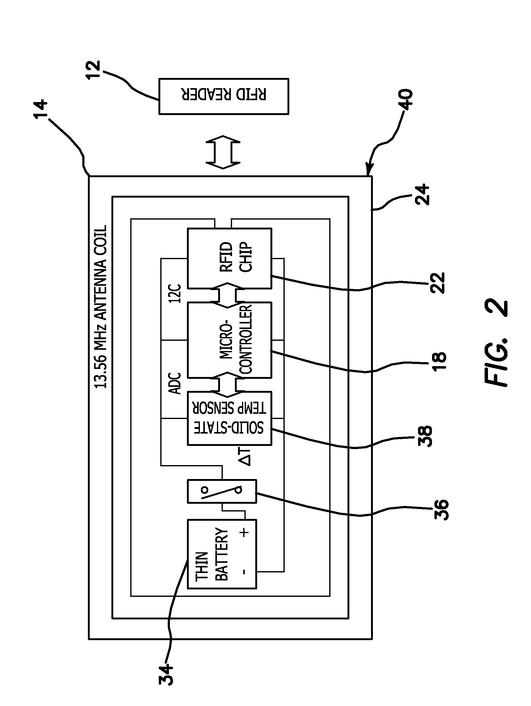 MEMS Sensor Enabled RFID System and Method for Operating the Same
