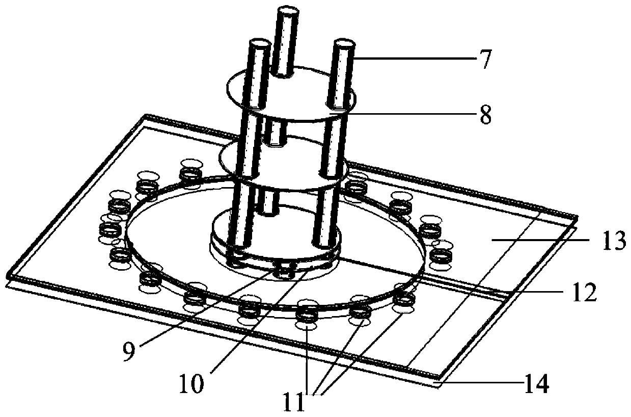 On-chip antenna and an antenna array