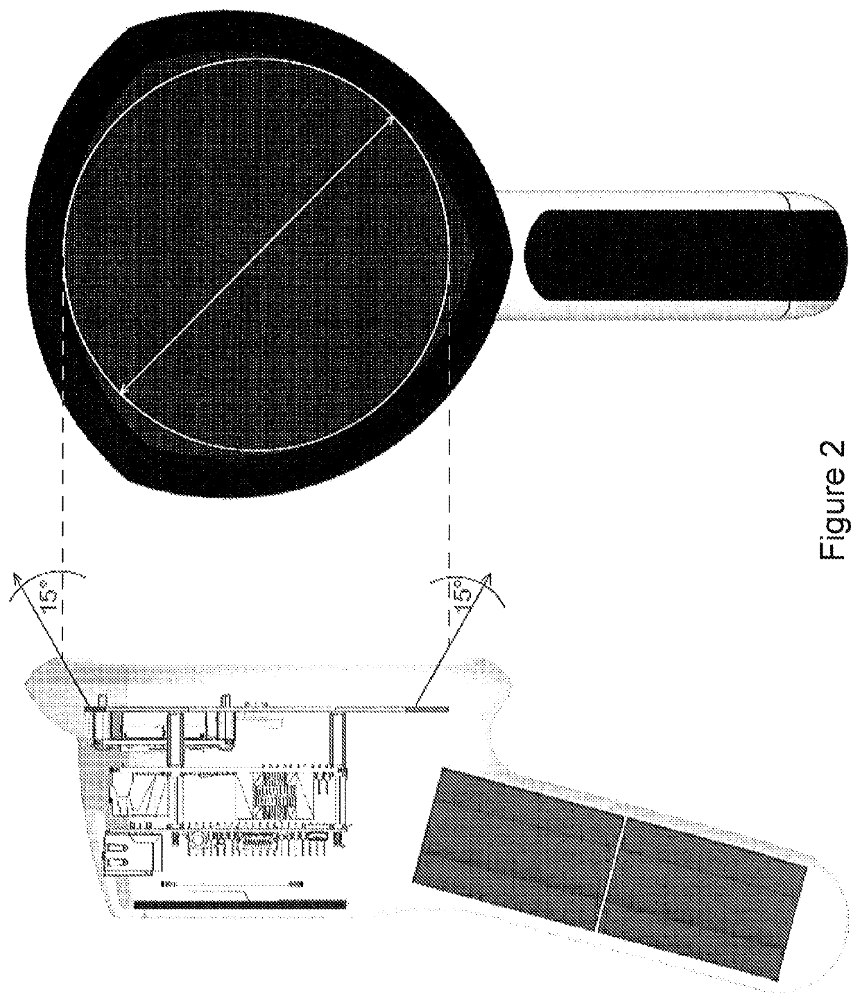 Acoustic camera and a method for revealing acoustic emissions from various locations and devices