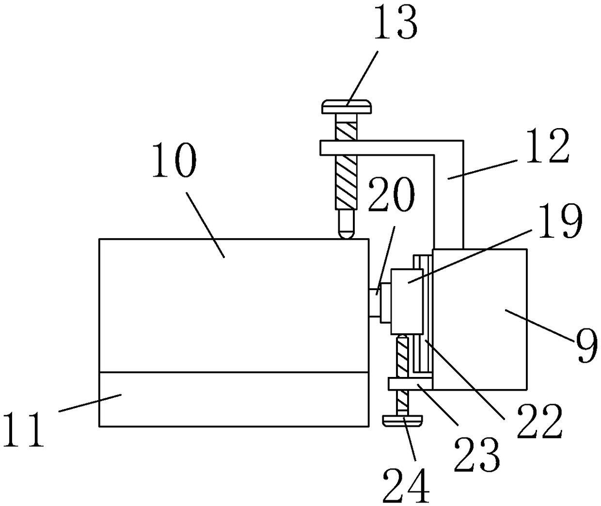 Liquid display screen UV (ultraviolet) glue dispensing all-in-one machine