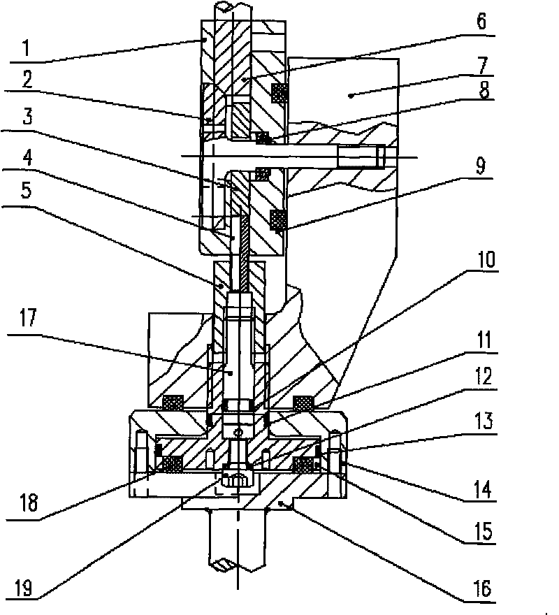 Biplanar frictional two-freedom-degree joints based on hydraulic pressure