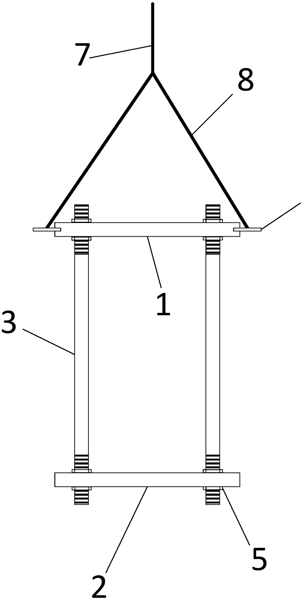 Adjustable hanging bracket