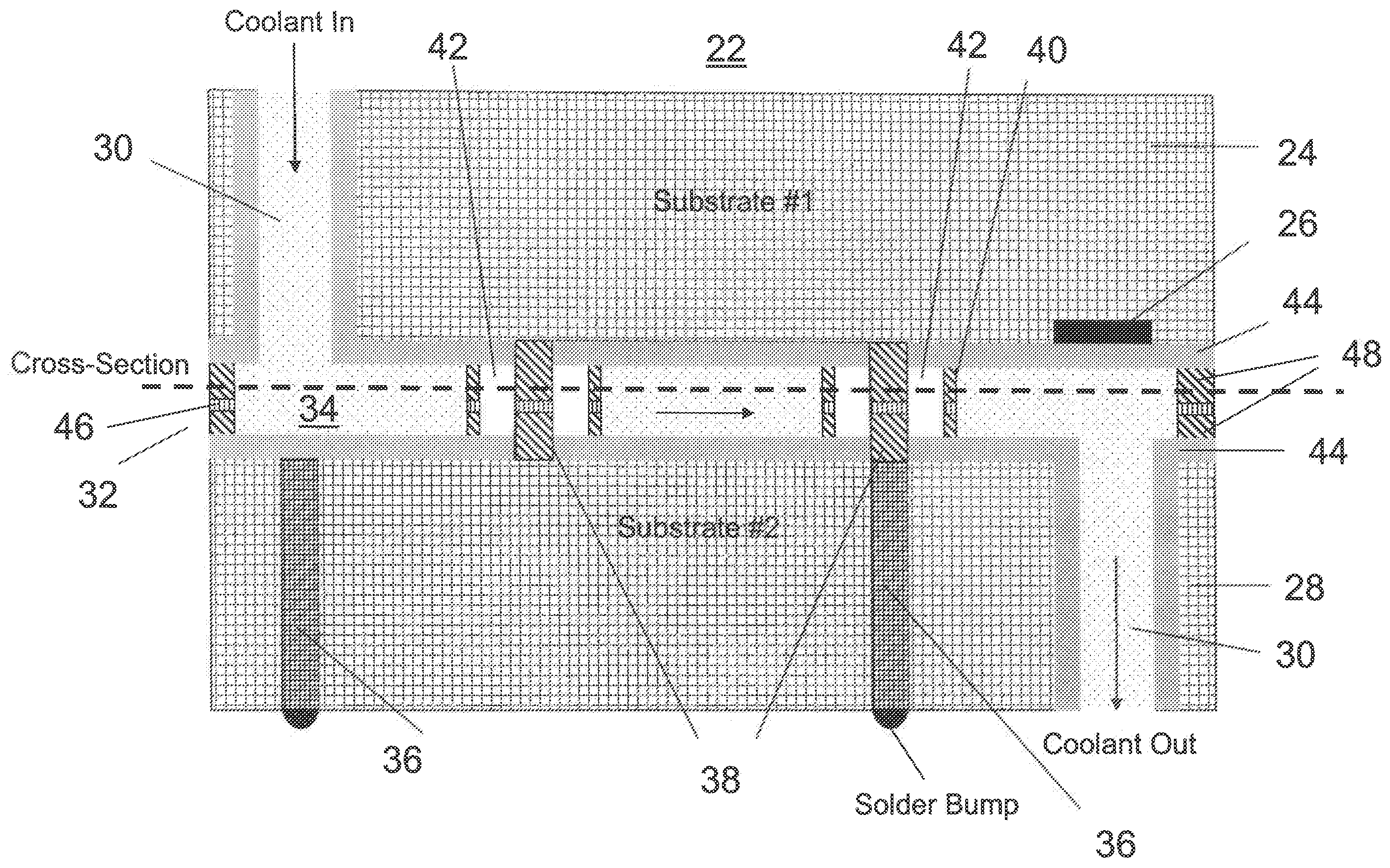 Structure and process for electrical interconnect and thermal management