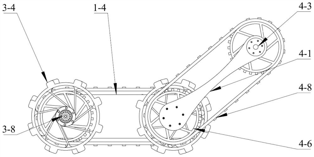 An obstacle-surpassing robot based on a wheel-legged chassis