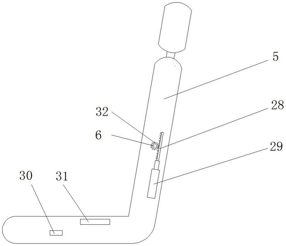 A safety belt automatic wearing device