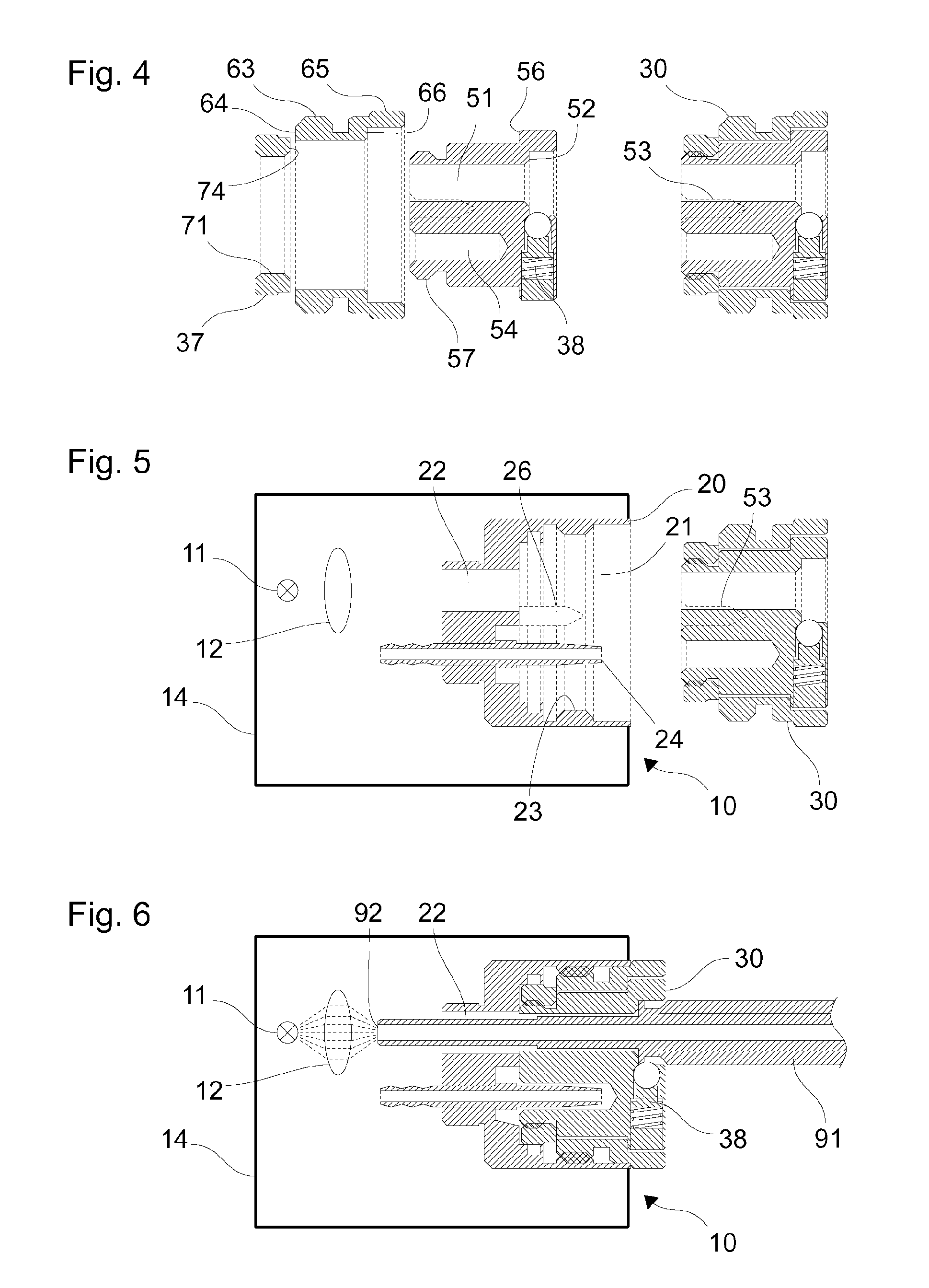 Adapter device to couple an endoscope with a medical appliance