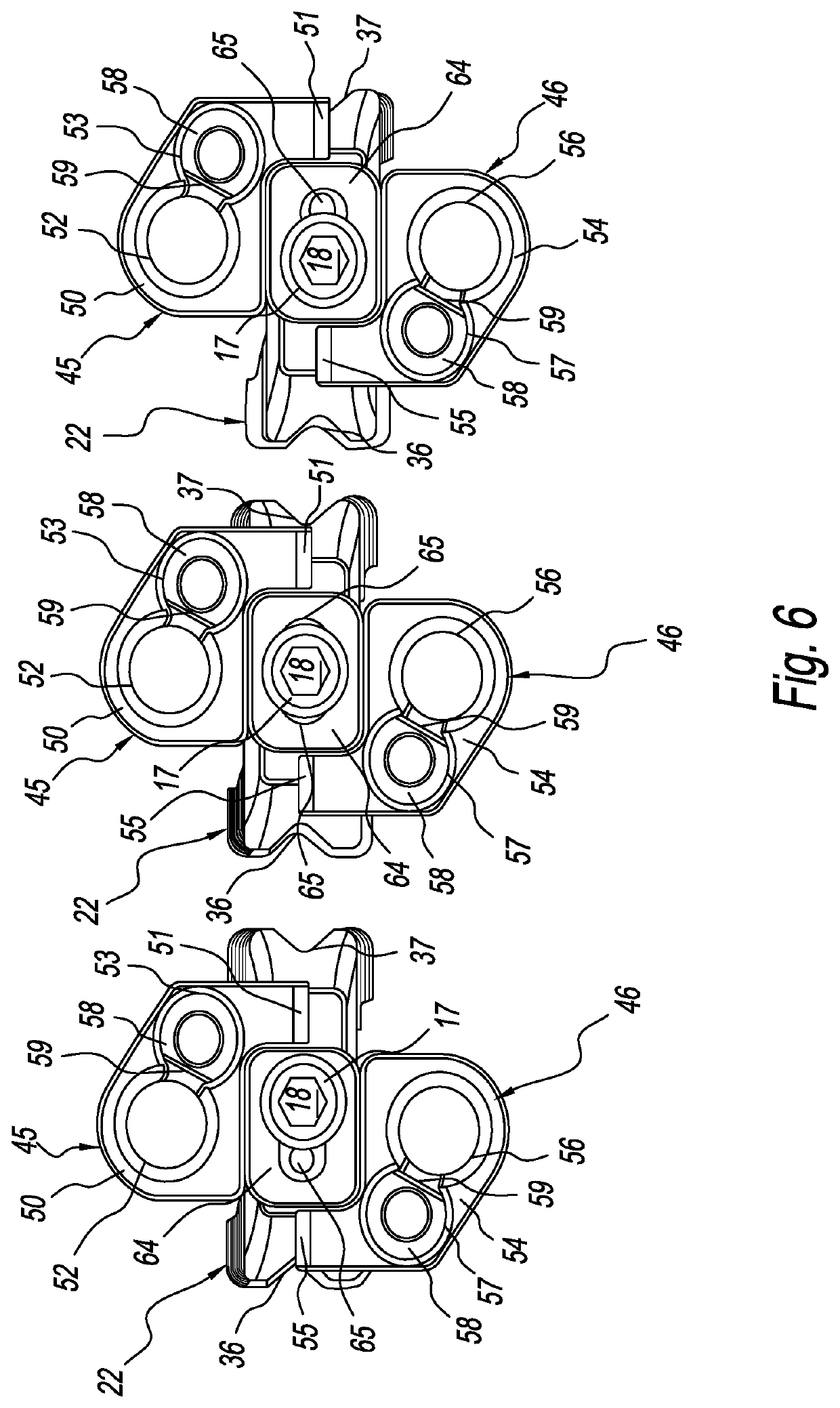 Lateral Spine Plate With Collapsible Vertebral Attachment Arms