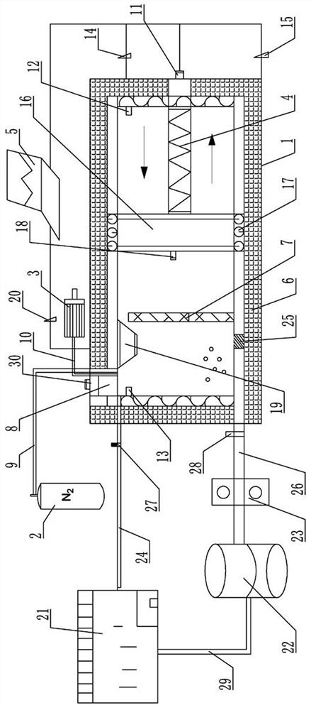 Experimental device for reducing nano bubbles on coal surface and improving biological gas production and working method thereof