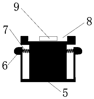 Method for embedding chip into glassware