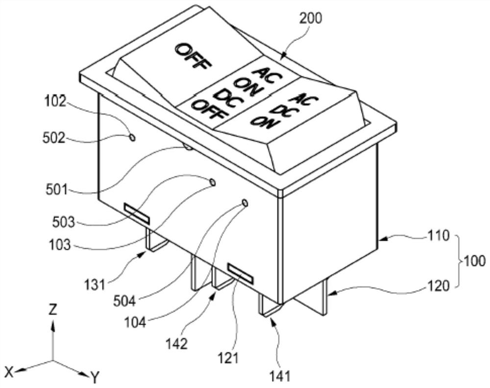 Switch module and its electrical and electronic equipment