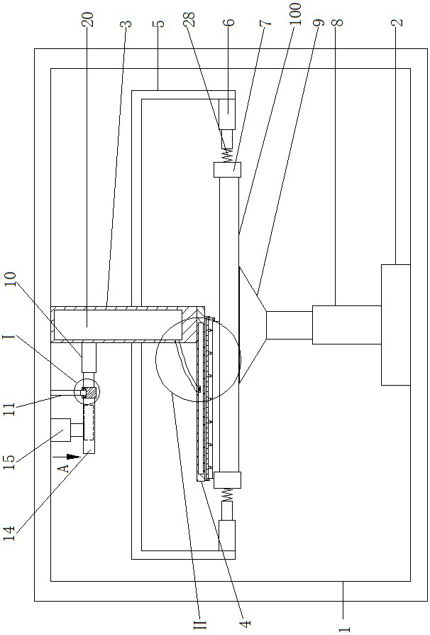 Drawing and color palette integrated processing device based on Internet of Things control