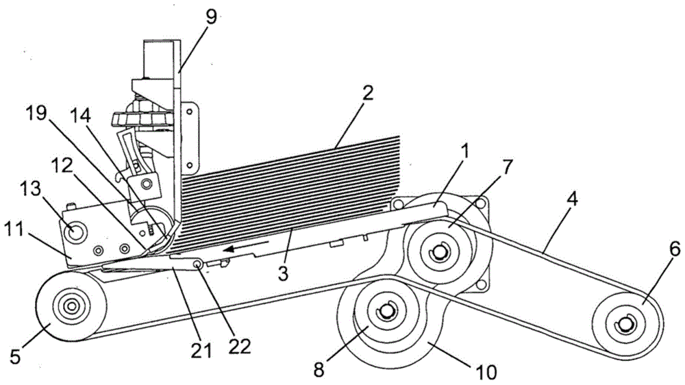 Apparatus and method for separating value documents and value document processing system