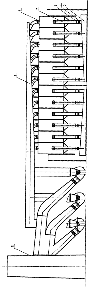 Electrolytic flue gas dry purification system