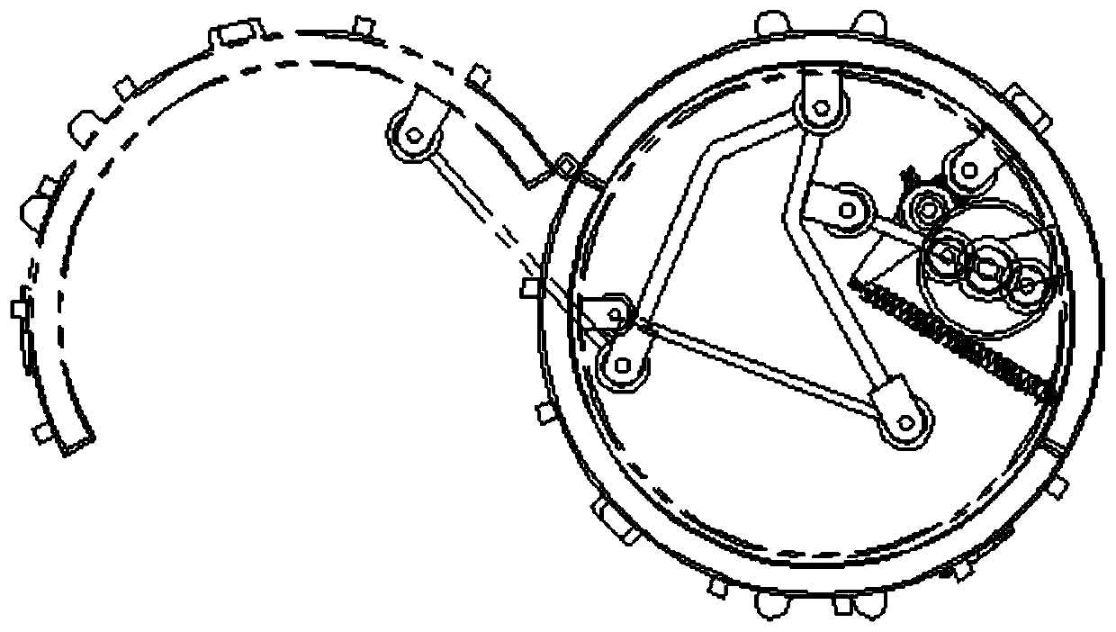 The display structure and display method of the Long March-2 F-type rocket