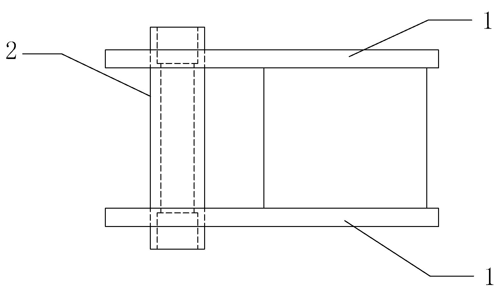 Processing method for inter-arm connection component of lifting platform