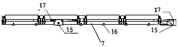 Hull sheet conveying trolley