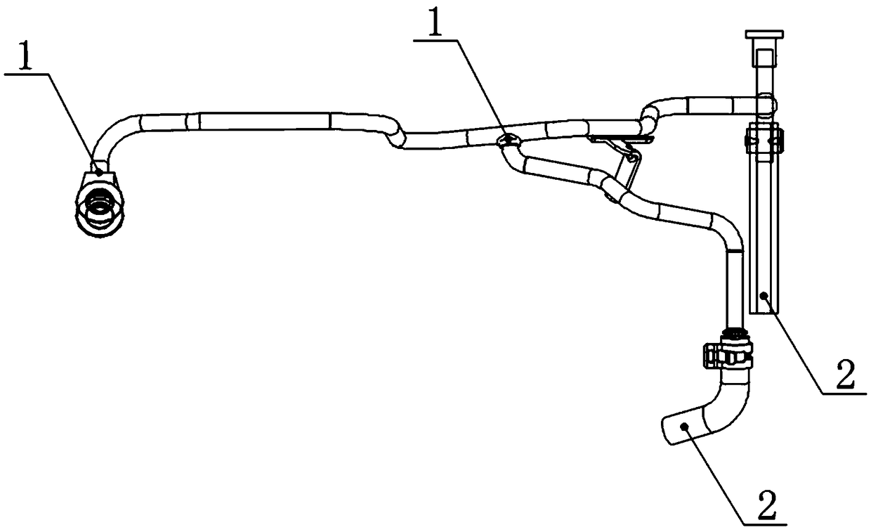 Sealing tool for leakage detection of water pipe weld of automobile air-conditioner and detection method