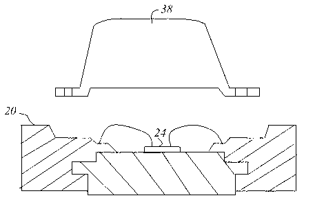 Packaging structure for ultraviolet luminous diode