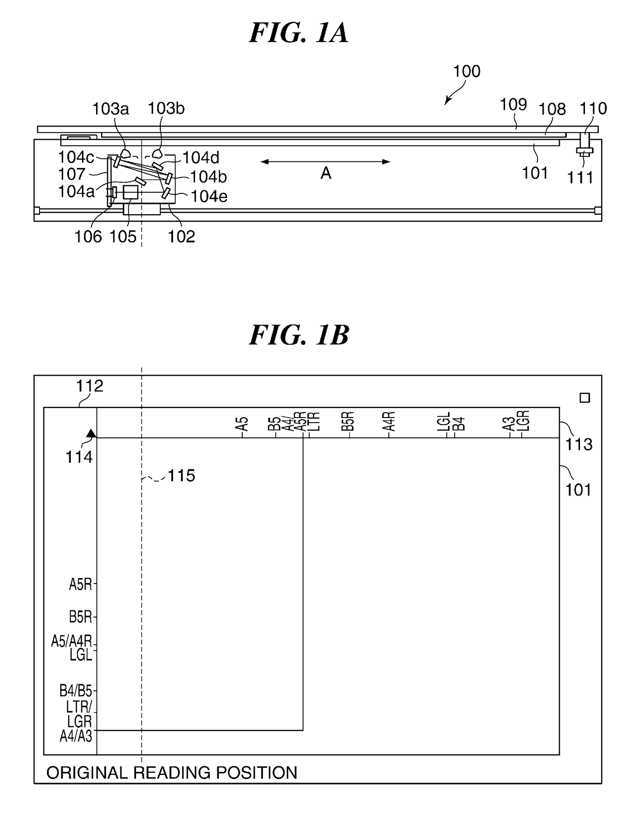 Image reading apparatus equipped with original-size-detection function and image forming apparatus equipped with image reading apparatus