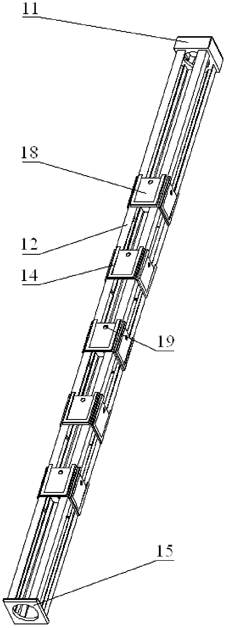 Device for suspending nuclear power station neutron poison sample