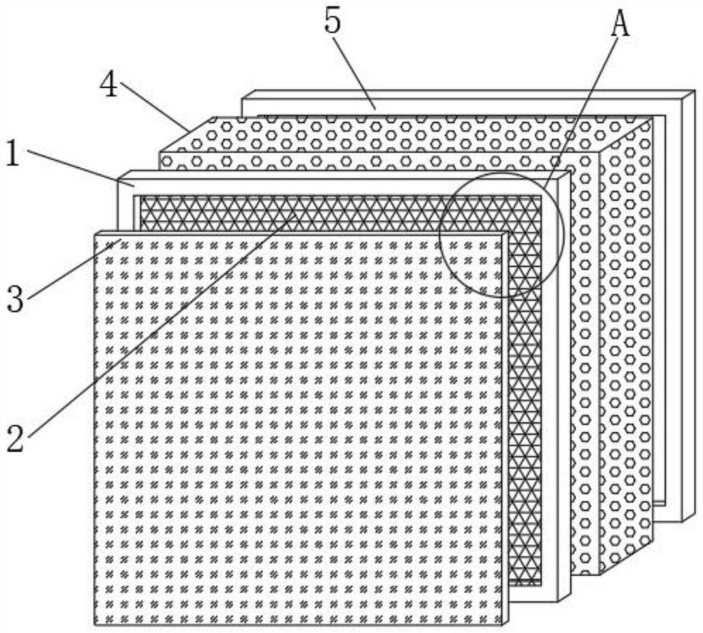 A self-absorbing formaldehyde-type foam glass insulation board