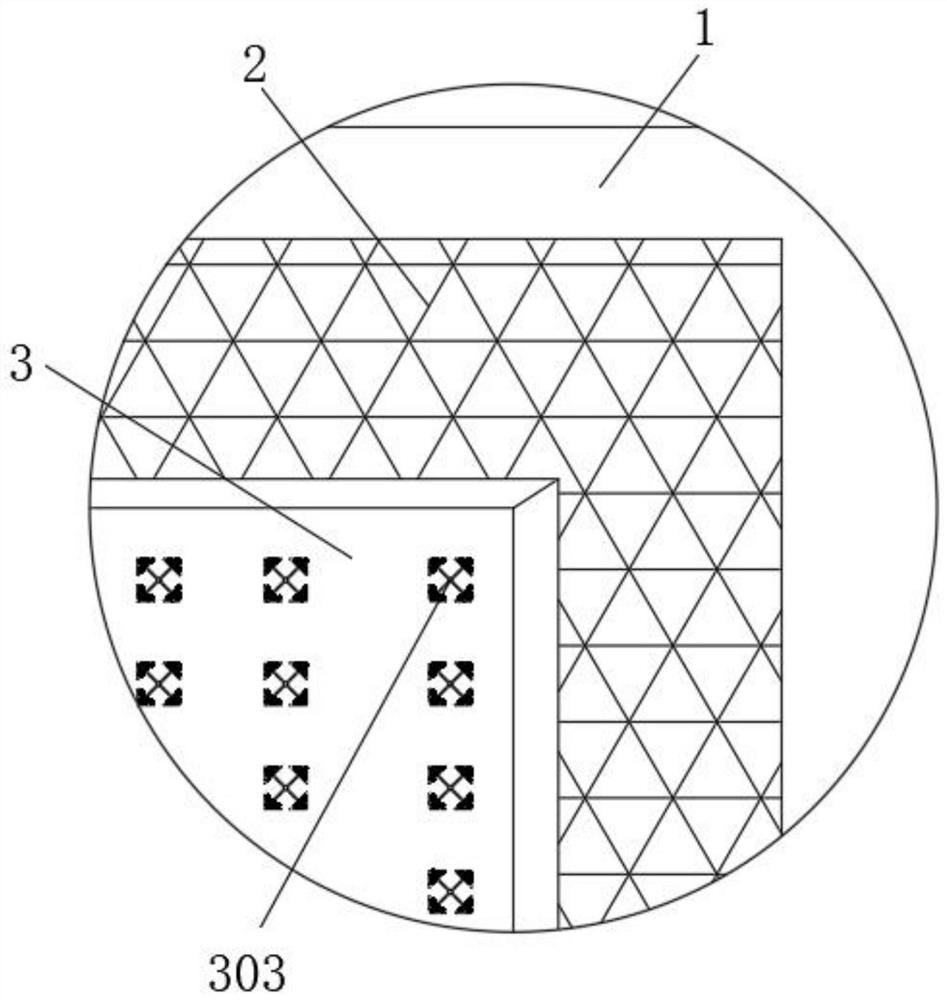 A self-absorbing formaldehyde-type foam glass insulation board