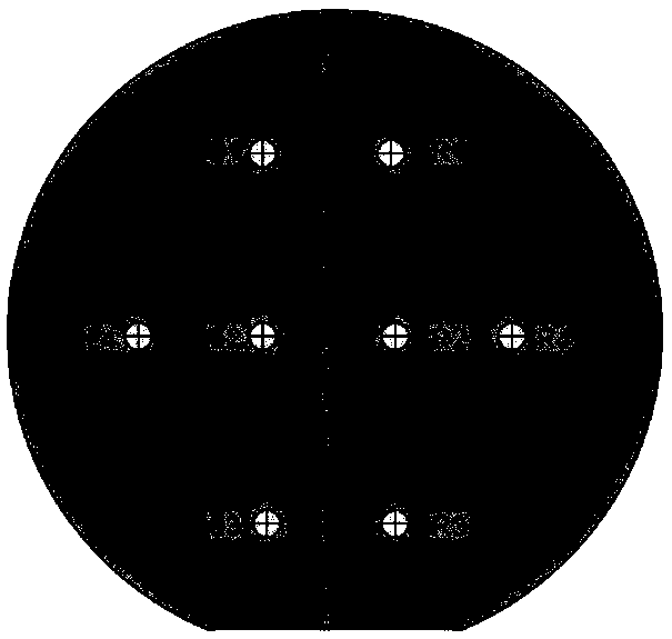 Method for monitoring ion implantation doping concentration