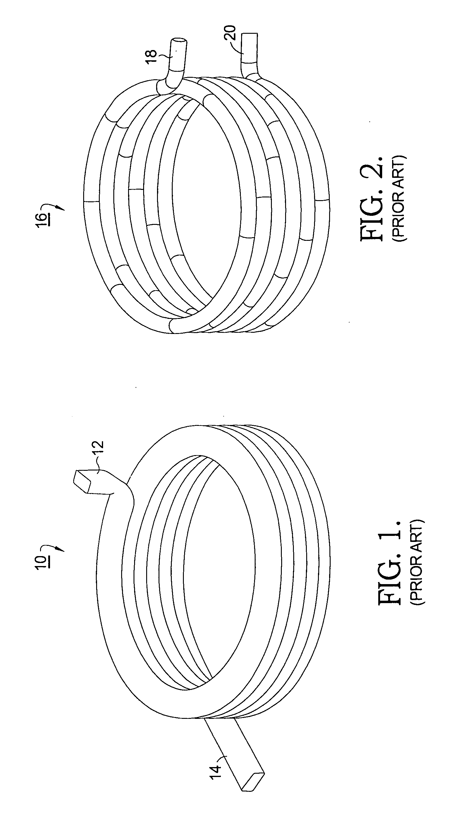 Cam phaser helical bias spring having a square end for retention