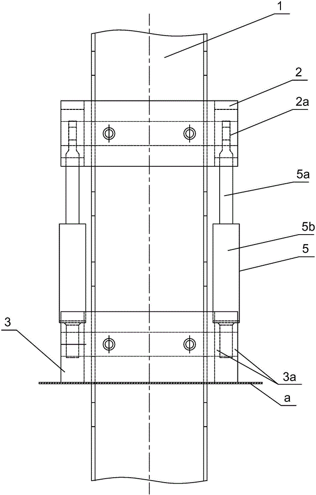 Step-type hydraulic bolt lifting mechanism