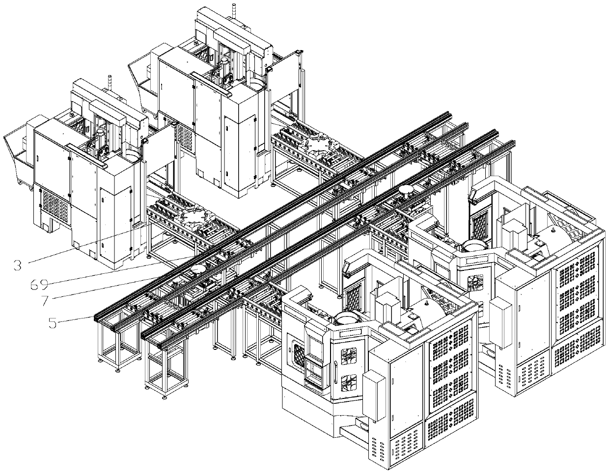 An automated system for casing processing