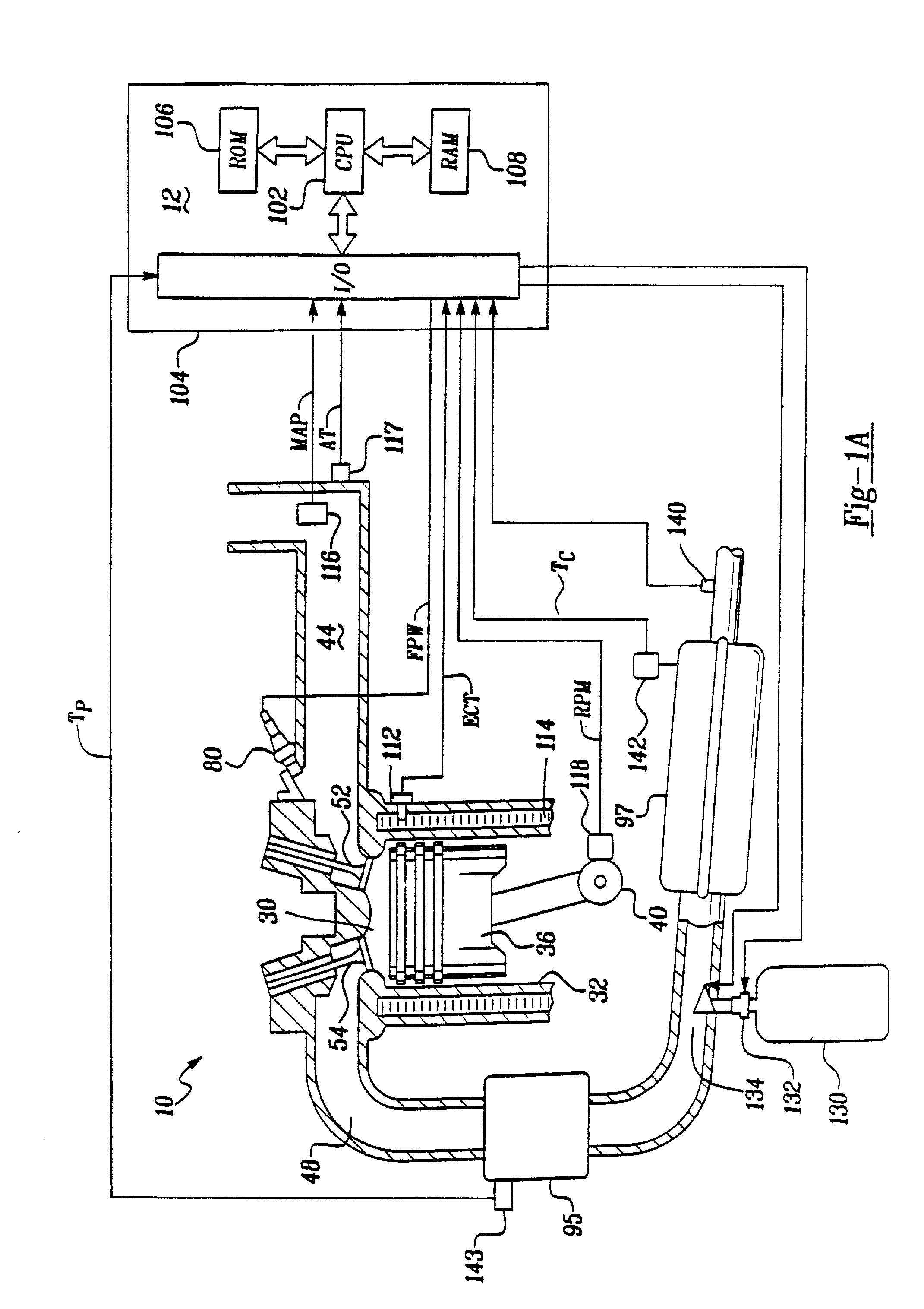 Engine control system and method with lean catalyst and particulate filter