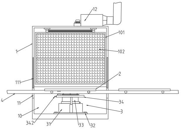 A kind of adsorption catalytic exhaust gas treatment system and method