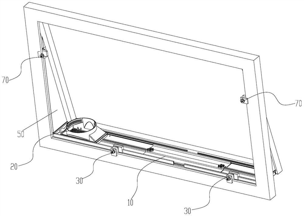 Mounting assembly and air conditioner with mounting assembly