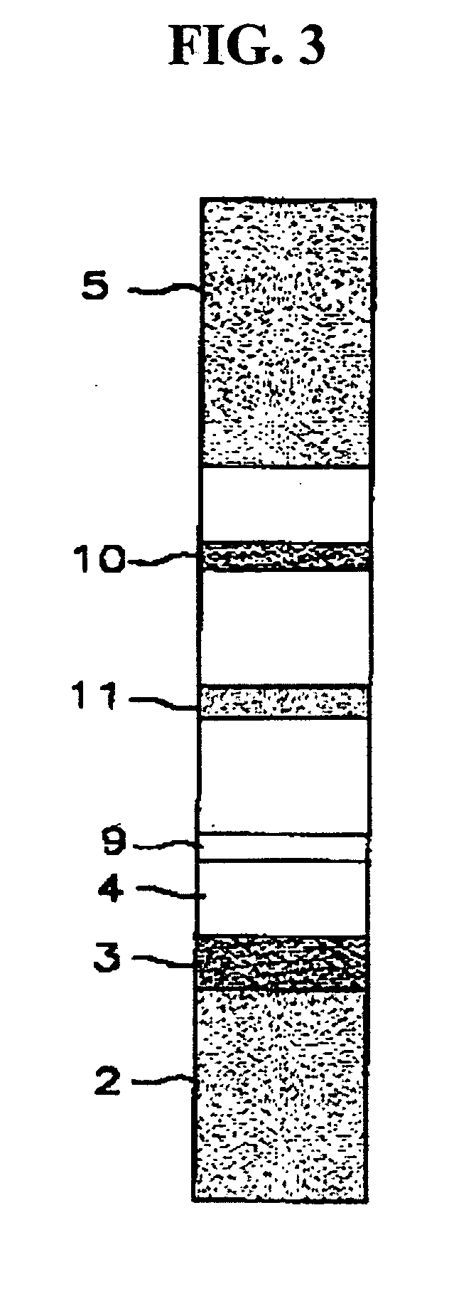 Lateral flow quantitative assay method and strip and laser-induced fluoerescence detection device therefor