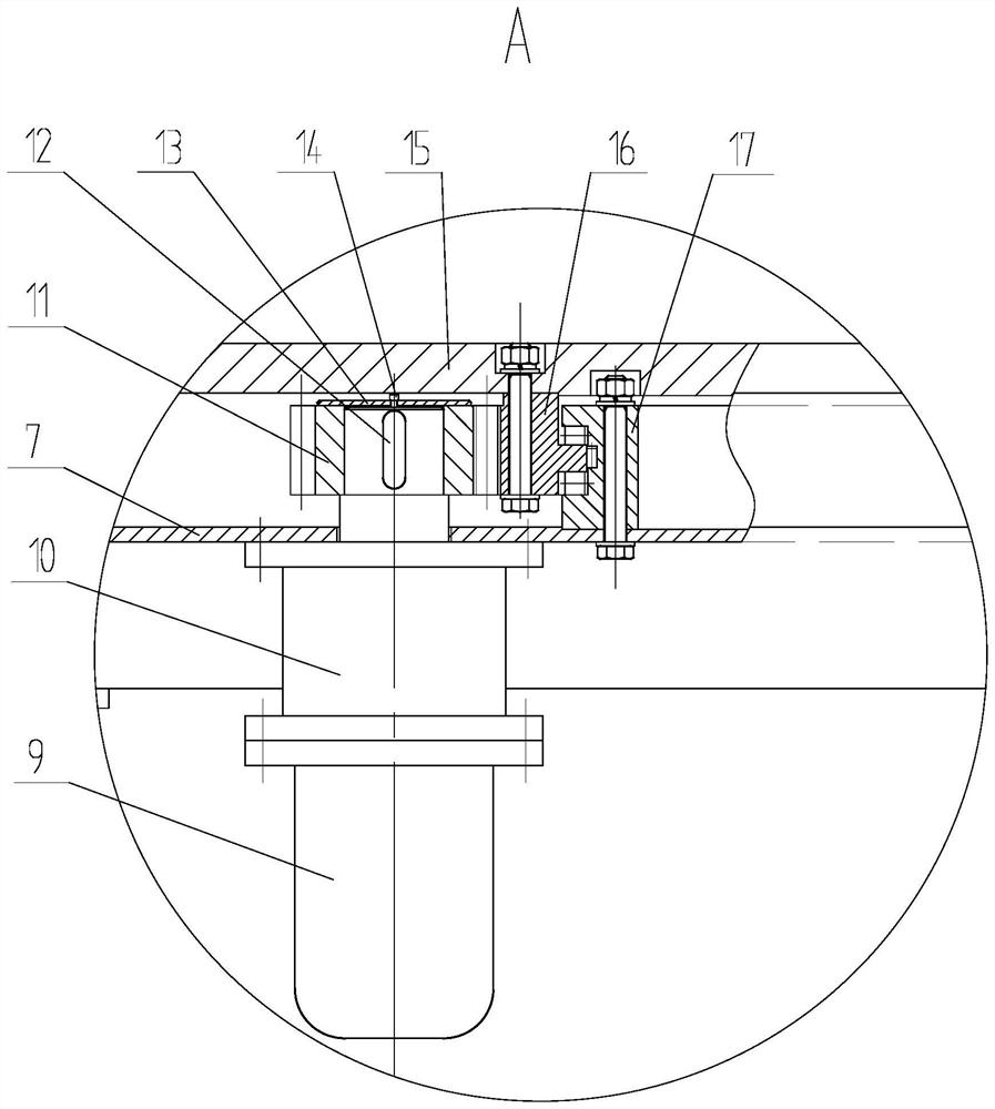 Double-shaft heavy-load swing test bench