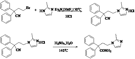 Novel preparation method of imidafenacin intermediate and refined product thereof