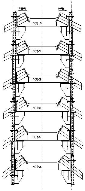 Process for integrally assembling multilayer steel anchor beams of main towers of cable-stayed bridges
