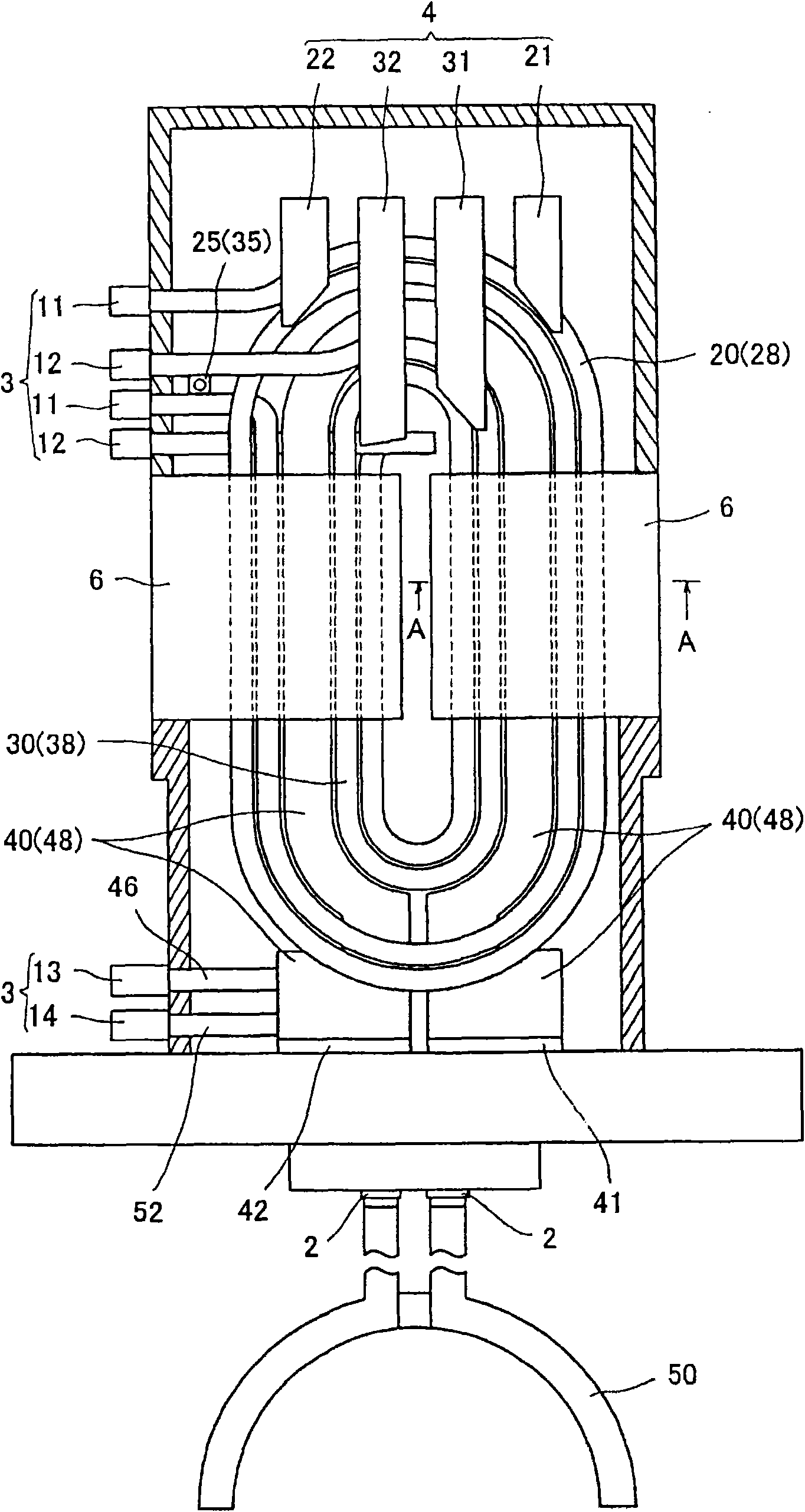 Thin type transformer for high-frequency induction heating